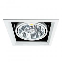 Изображение продукта Встраиваемый светодиодный светильник Arte Lamp Merga A8450PL-1WH 